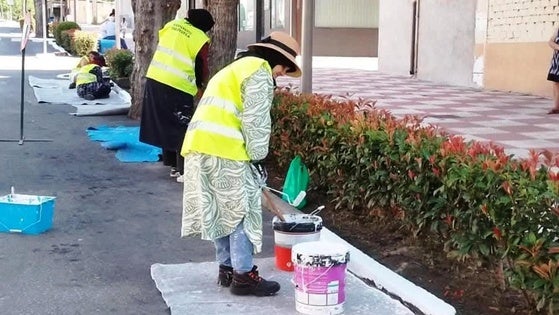 El lunes se inició el Plan de Pintura Vial