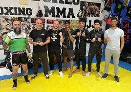 Representantes del club talayuelano en Toledo