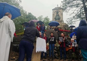 Barquilla hizo frente a la lluvia para rendir homenaje a su Virgen de Guadalupe