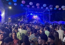 Ambiente festivo en Talayuela