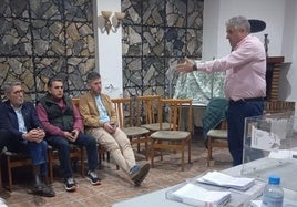 Aurelio Rubio tras ser elegido a finales de abril