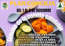 El Plan Concilia dedica esta vez la semana a la comida saludable