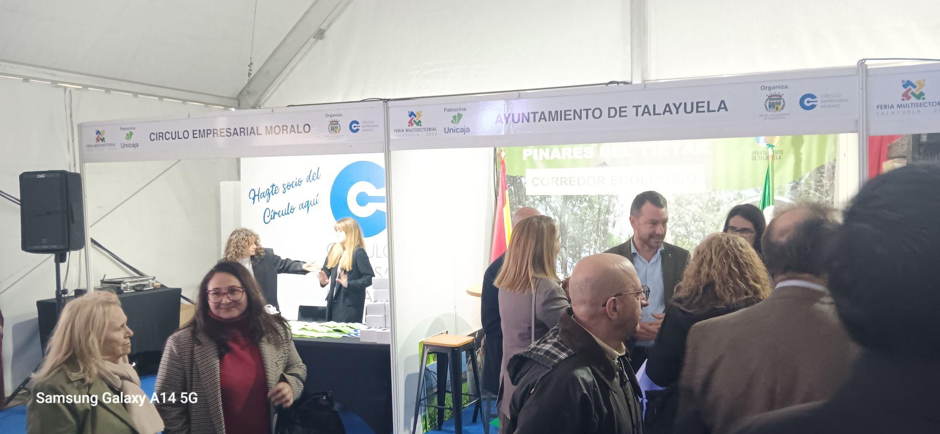 Talayuela recupera la Feria Multisectorial con buen acogida