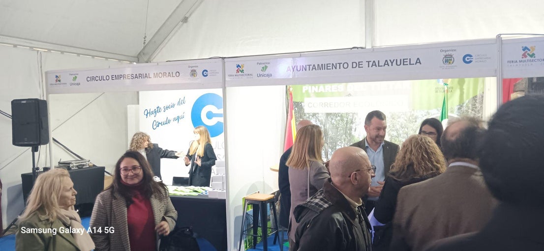 Talayuela recupera la Feria Multisectorial con buen acogida