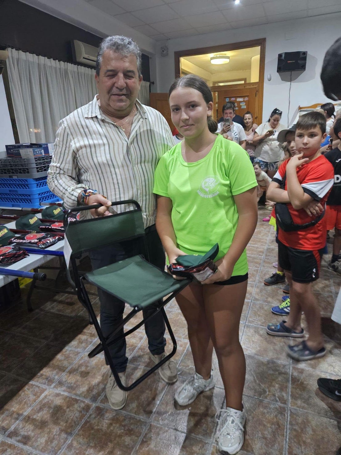 ...y las fiestas también tuvieron premios