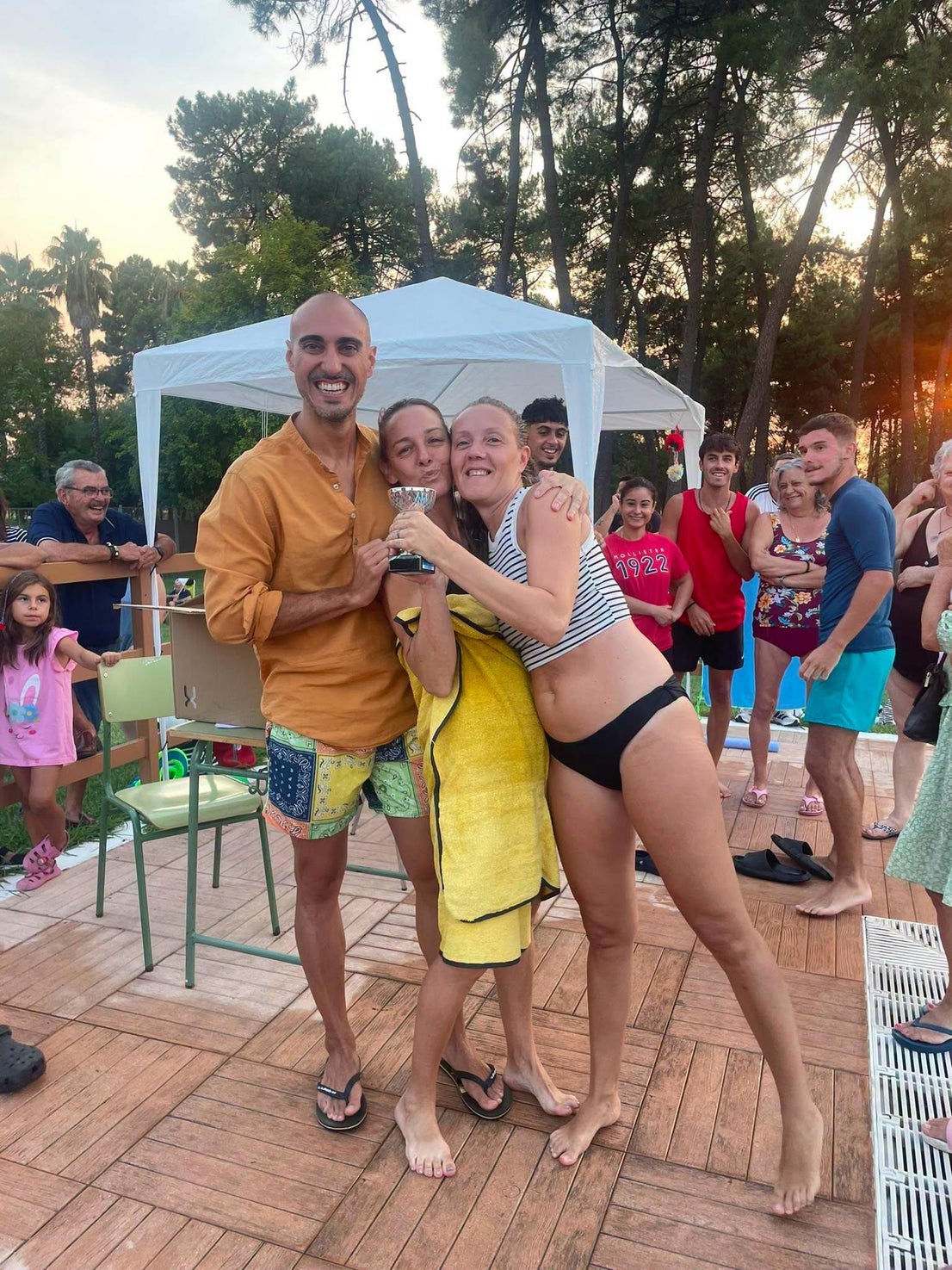 ...y las fiestas también tuvieron premios