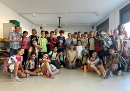 El colegio Juan Güell homenajea a Carmen Guerra, profesora de 5º de Primaria