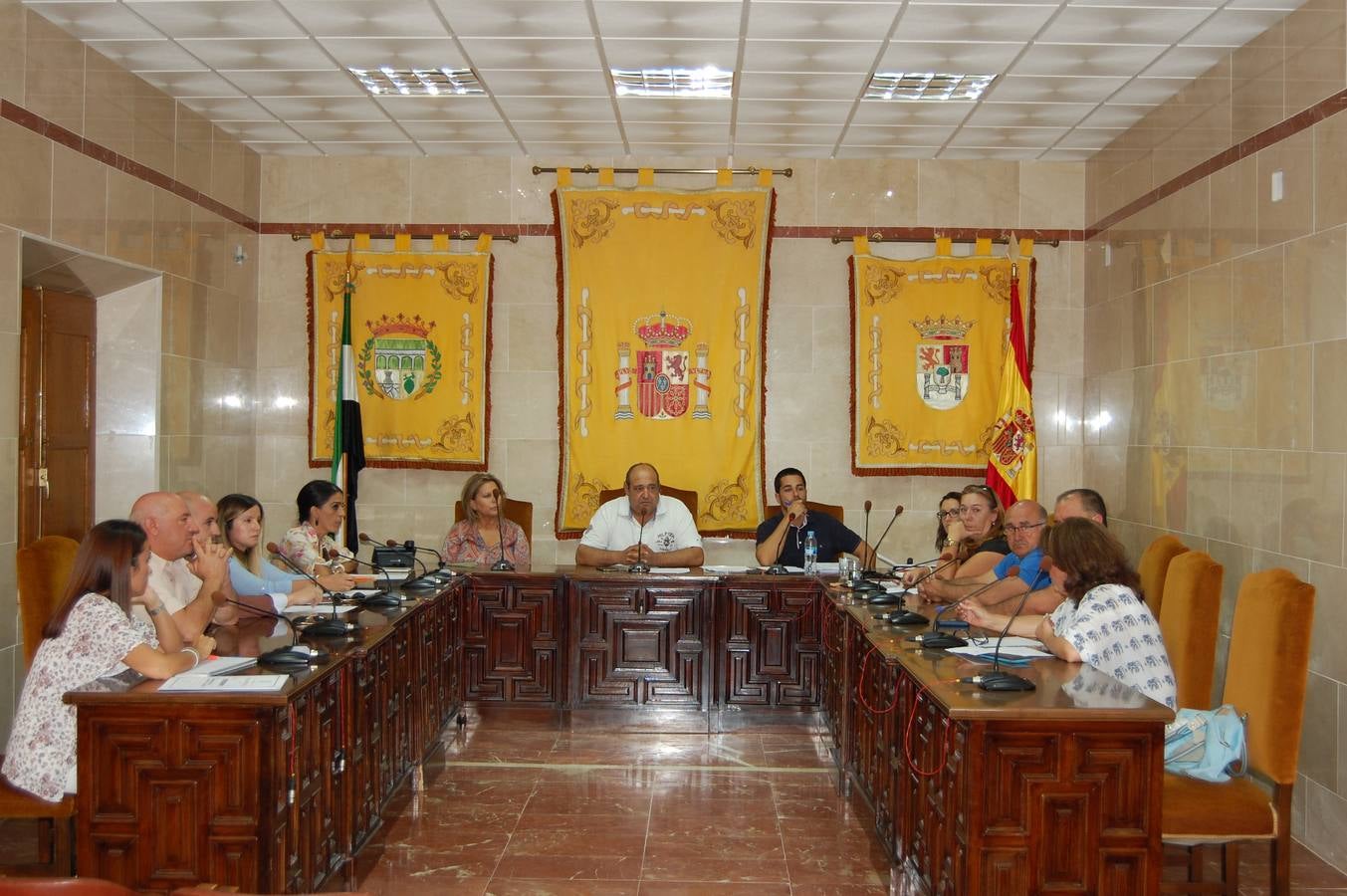La sesión plenaria se realizará en el salón del plenos del Ayuntamiento 