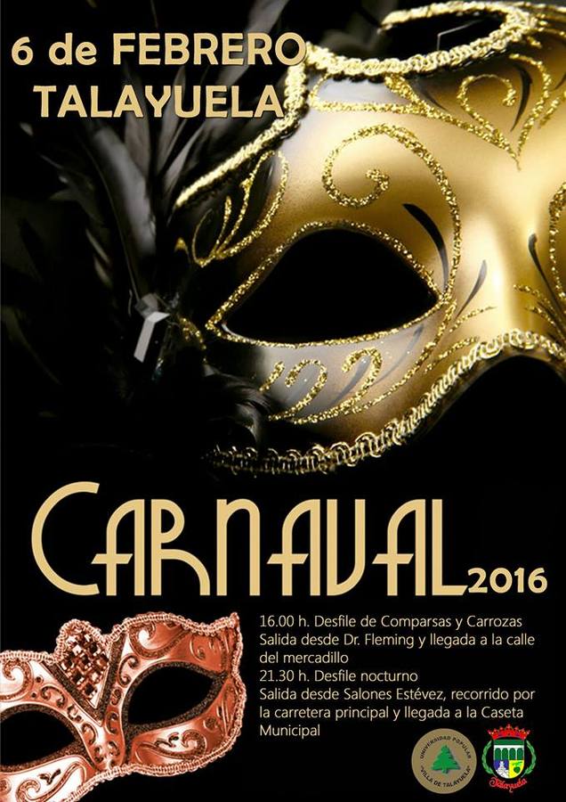 Continúa abierto el plazo para optar a la barra municipal del Carnaval de Talayuela 2016