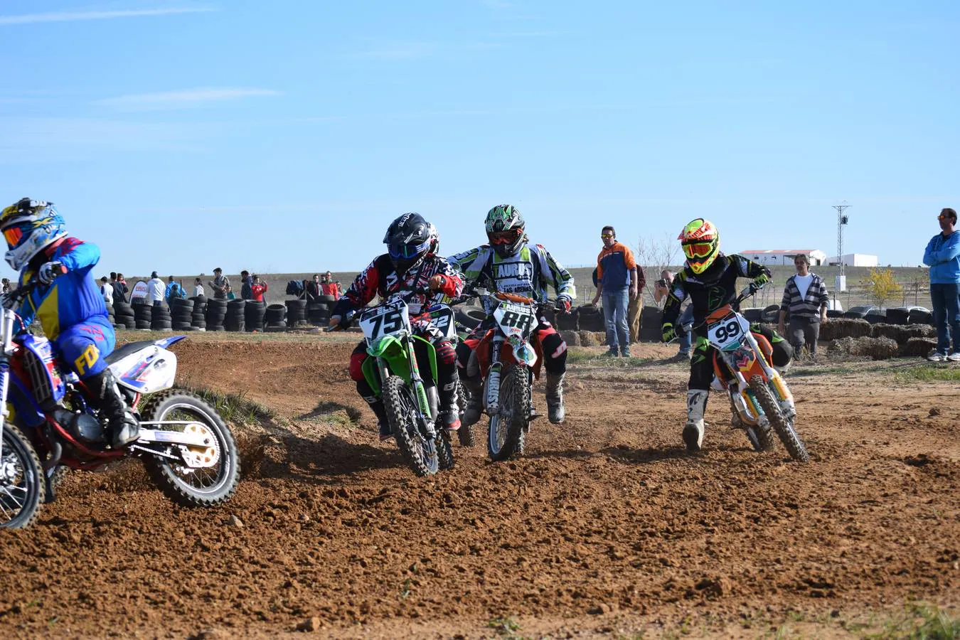 Imagen de la última prueba puntuable del Campeonato de Extremadura disputada en Don Benito 