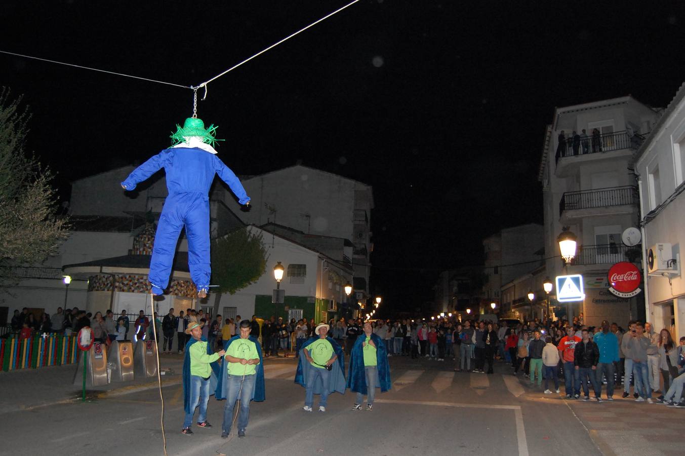 La Quema de Judas en Talayuela, una tradición a punto de cumplir 40 años