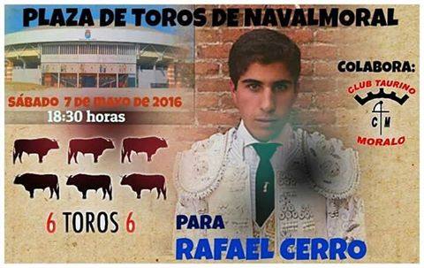 Rafael Cerro busca que el encierro con seis toros marque un "punto de inflexión" en su carrera