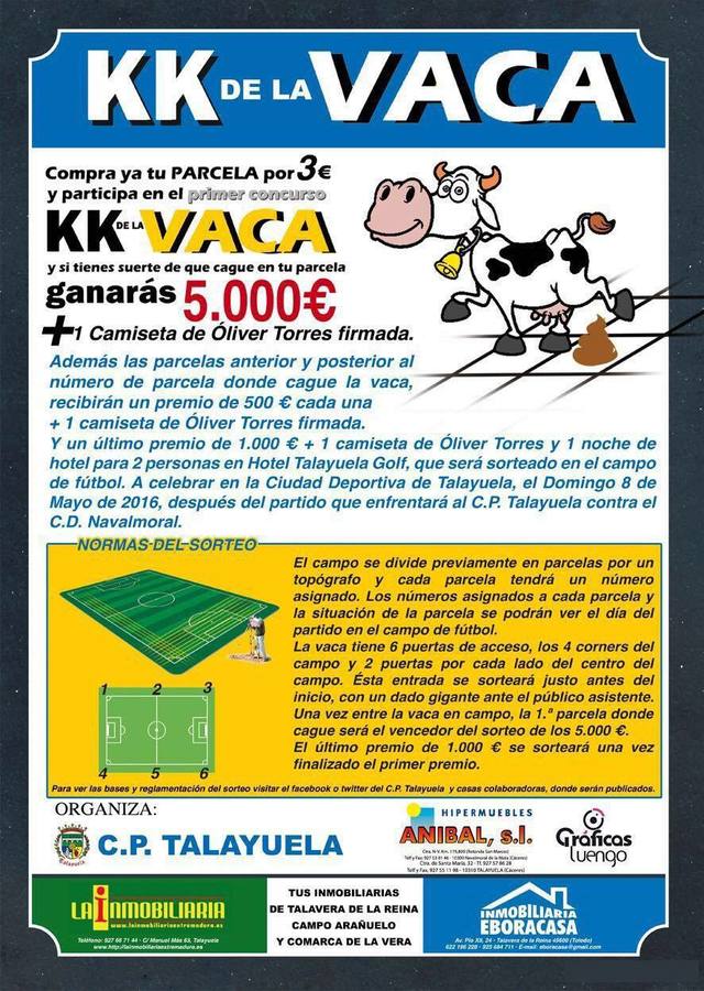El evento de “La KK de la Vaca” se realizará finalmente el próximo domingo