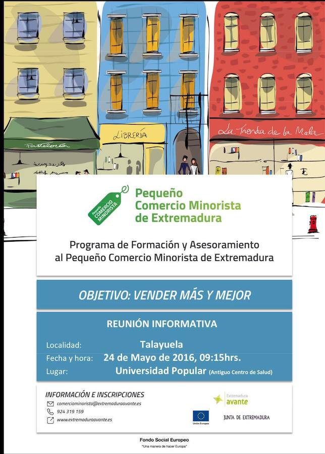 La Junta organiza una sesión para ayudar a mejorar a los pequeños comercios