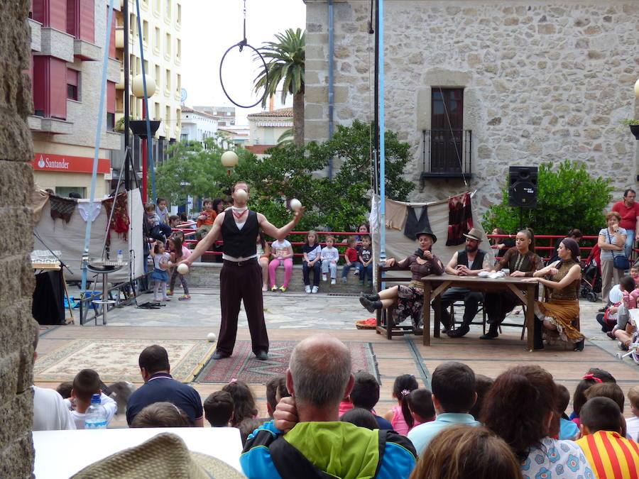 La lluvia desluce la segunda jornada del Festival de Circo Contemporáneo
