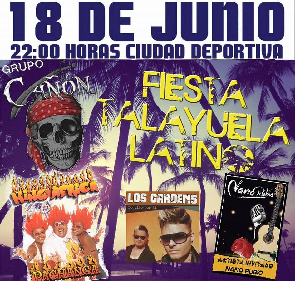 “Talayuela Latina”, este sábado en la Ciudad Deportiva