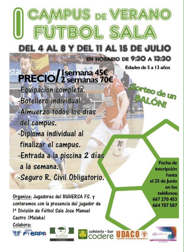 Talayuela tendrá su I Campus de Verano de Fútbol Sala