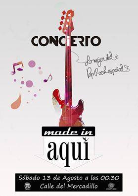 “Made in Aquí” cierra la noche de conciertos tributo