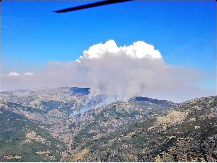La Junta asegura que el incendio del Jerte evoluciona favorablemente