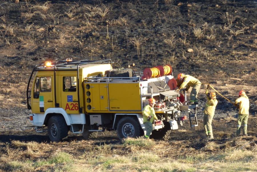 El incendio de los cerros en Navalmoral calcina 180 hectáreas