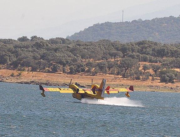 Se reactiva el incendio de la Garganta de los Infiernos
