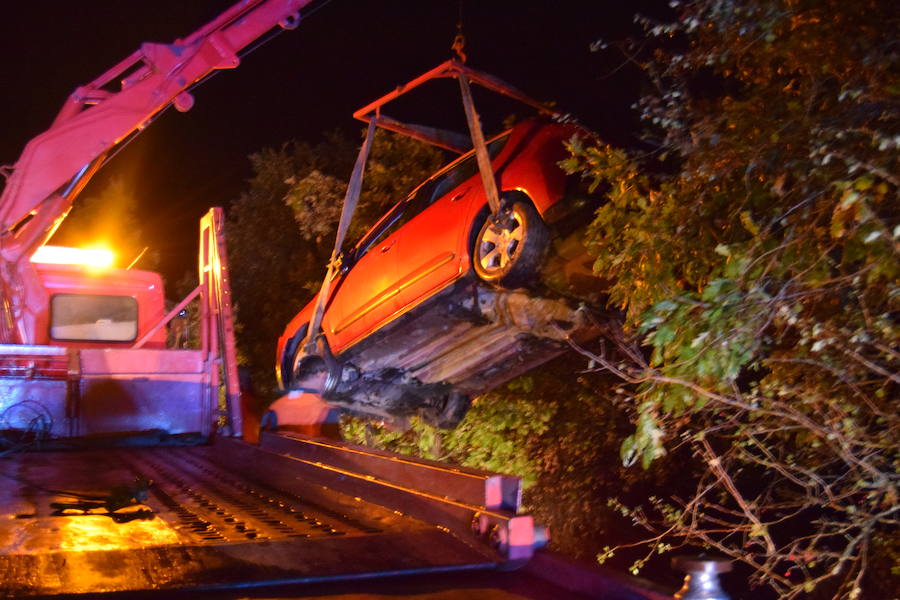 Herido un hombre en un accidente de tráfico cerca de Santa María