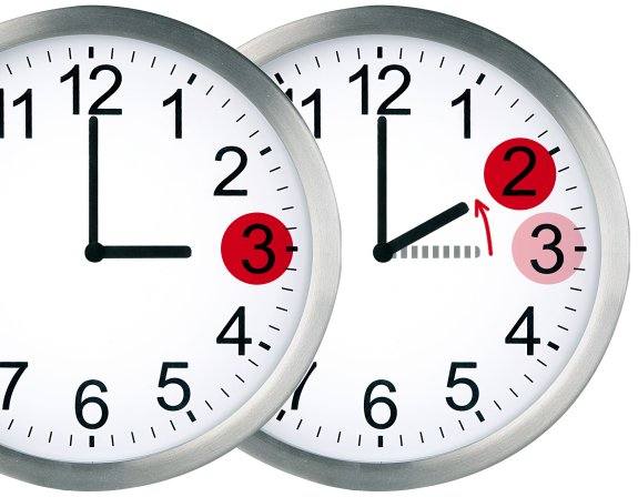 Esta noche llega el horario de invierno