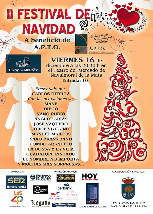 El II Festival de Navidad de Navalmoral destinará sus beneficios al Taller Ocupacional