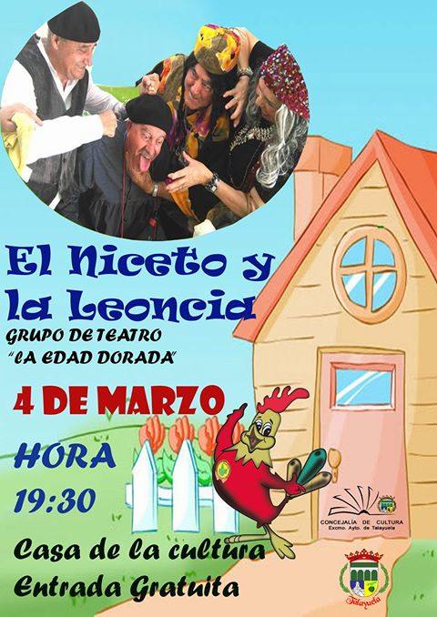 Este sábado, teatro en la Casa de la Cultura de Talayuela