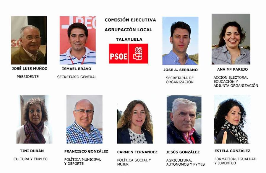 Ismael Bravo, reelegido como secretario general de los socialistas talayuelanos