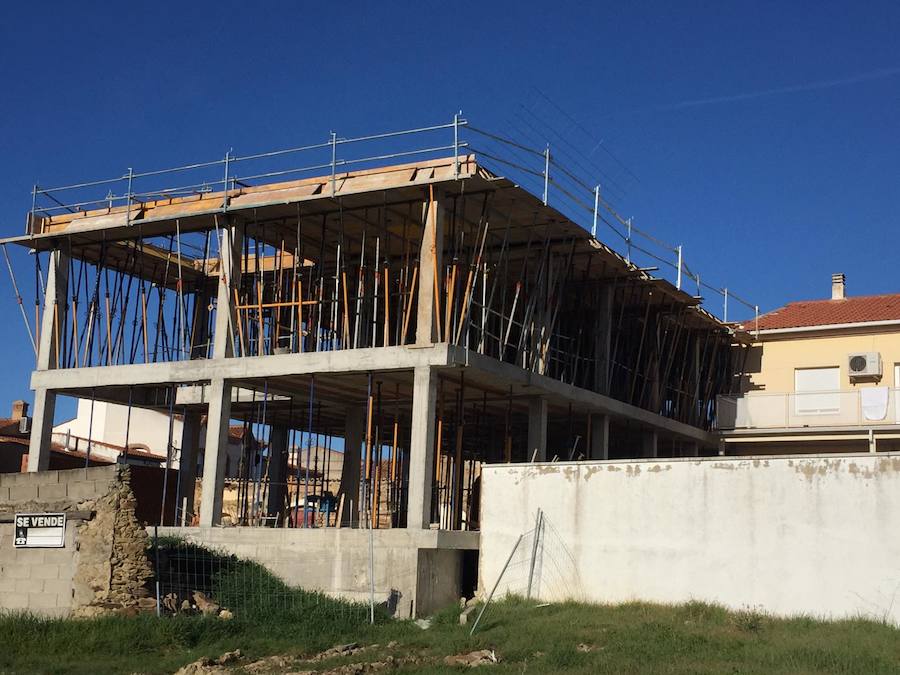 Obra de la ampliación de la residencia de mayores 