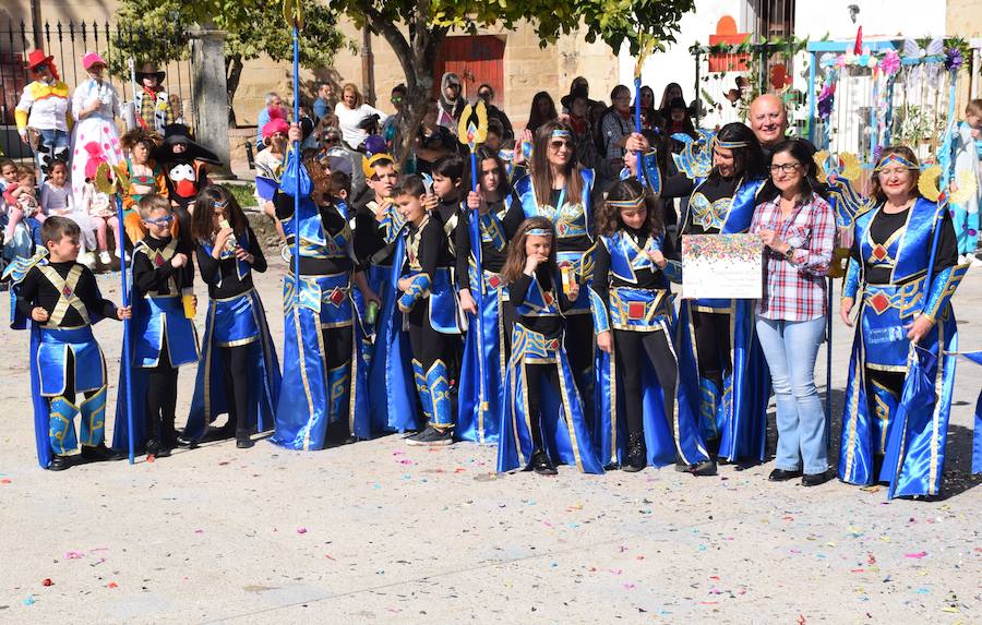 Una de las formaciones premiadas en el concurso de comparsas organizado por el Ayuntamiento