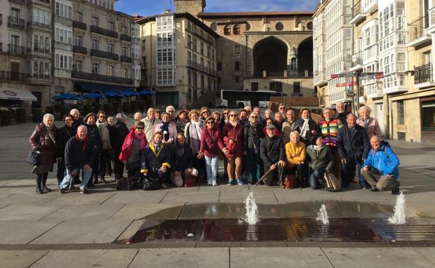 Participantes de esta excursión llevada a cabo por el País Vasco 