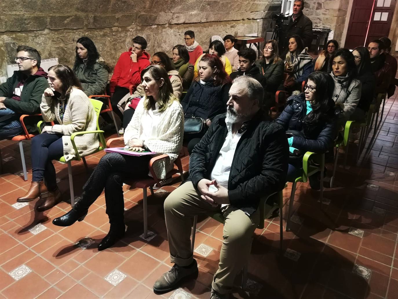 Participantes en el proyecto formativo, en la presentación