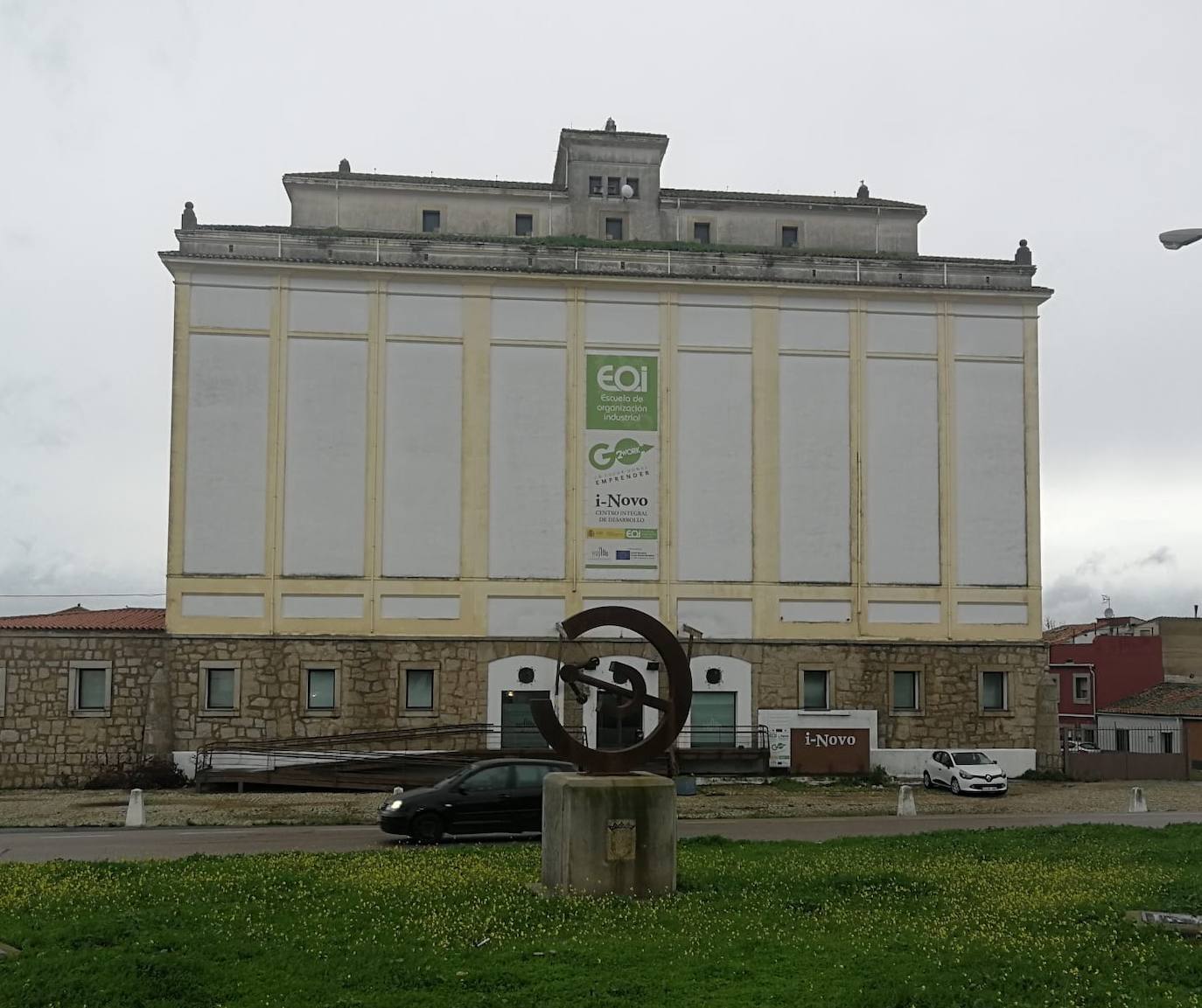 El silo donde está ubicado el iNovo 