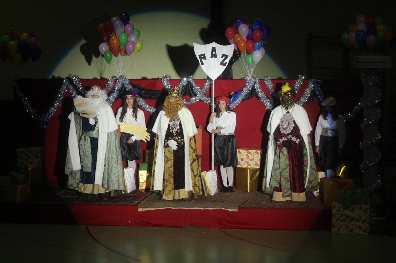 Reyes en huertas de Ánimas. 