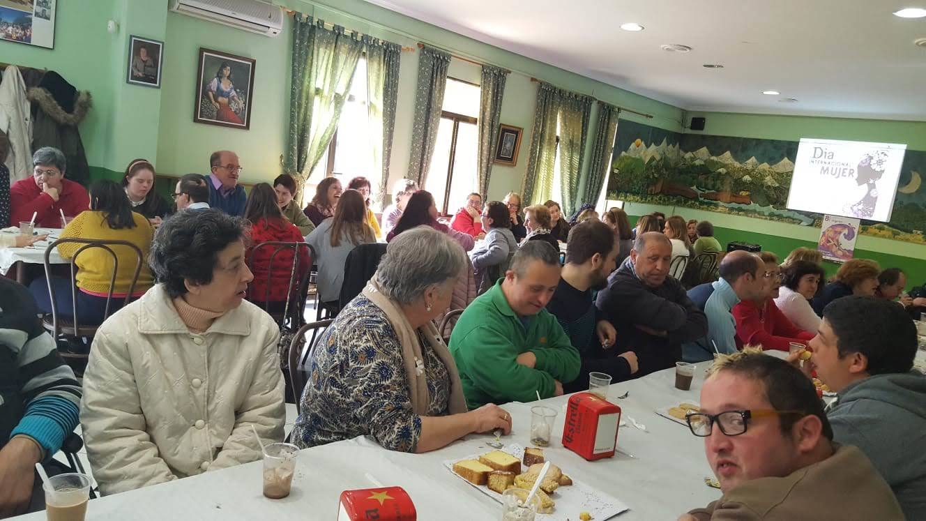 Usuarios y familiares en la actividad del año pasado