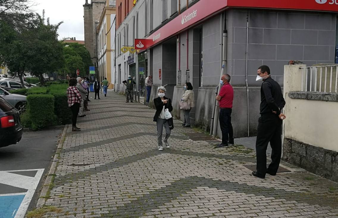 Vecinos de trujillo en una zona concurrida 