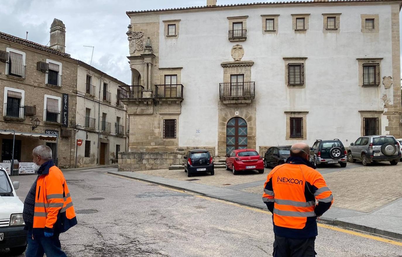 El palacio de los Barrantes Cervantes de Trujillo HOY