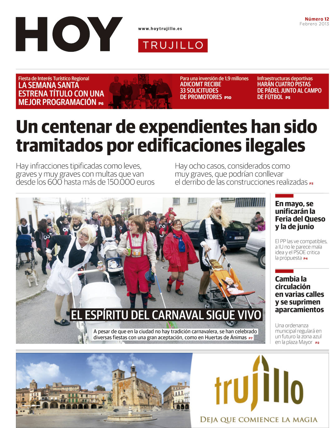 Fotos: Un recorrido por las 100 portadas de HOY TRUJILLO