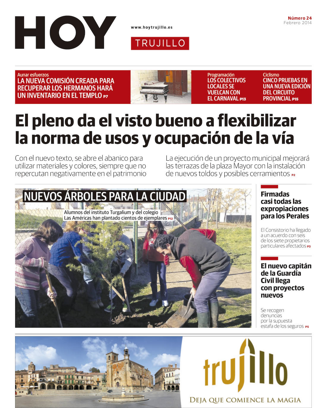 Fotos: Un recorrido por las 100 portadas de HOY TRUJILLO