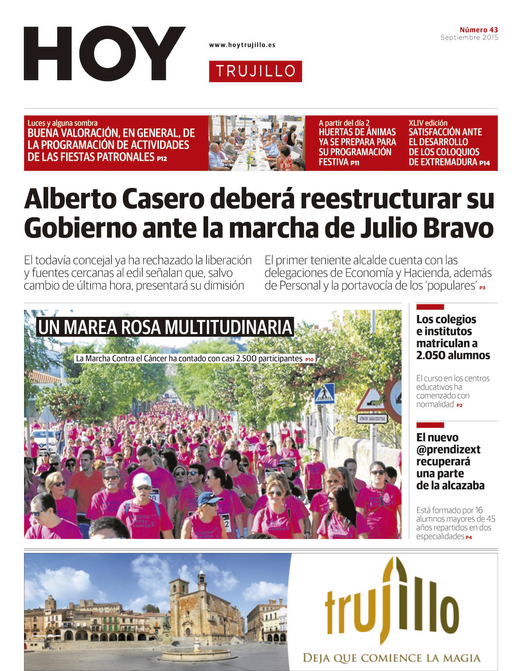 Fotos: Un recorrido por las 100 portadas de HOY TRUJILLO