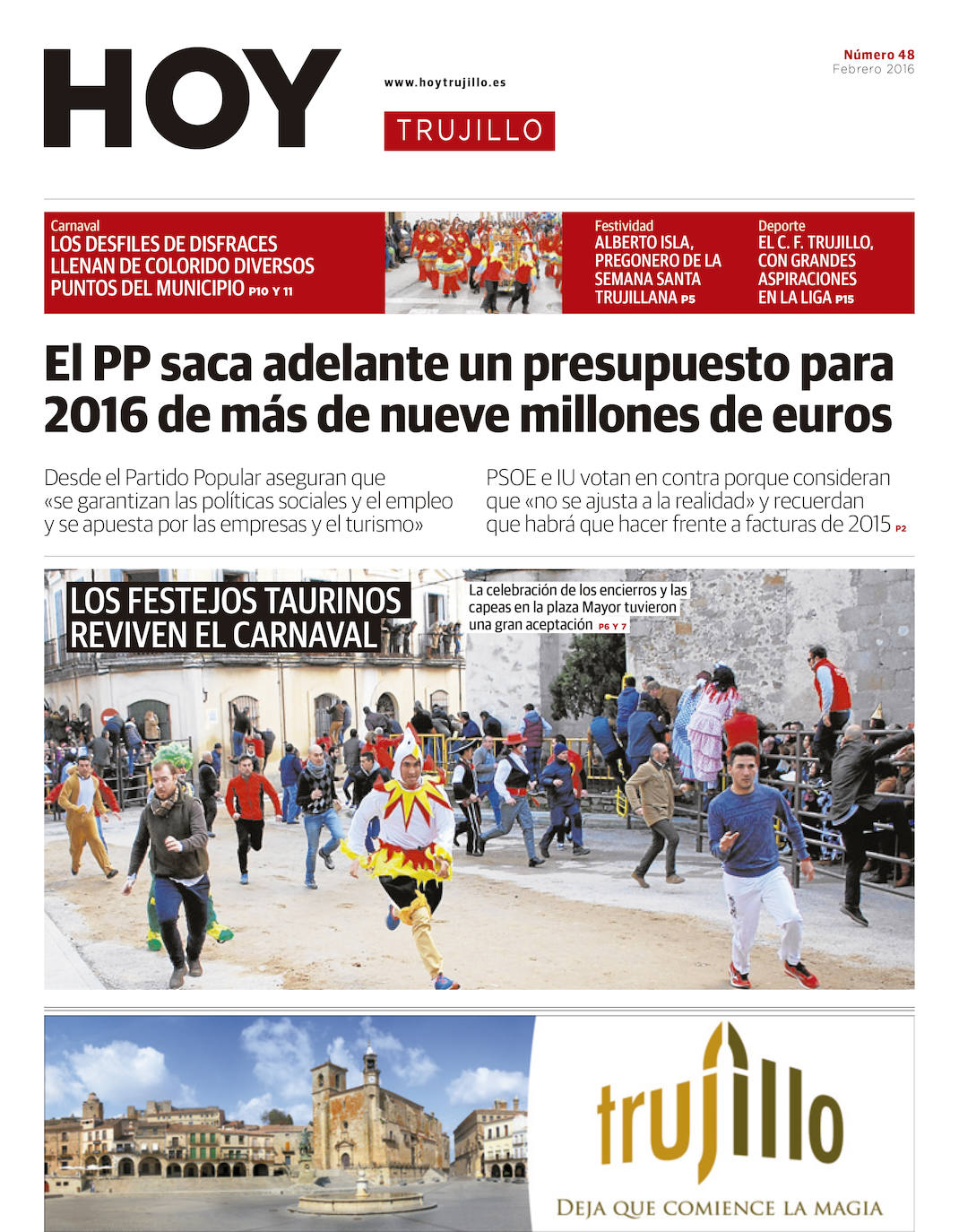 Fotos: Un recorrido por las 100 portadas de HOY TRUJILLO