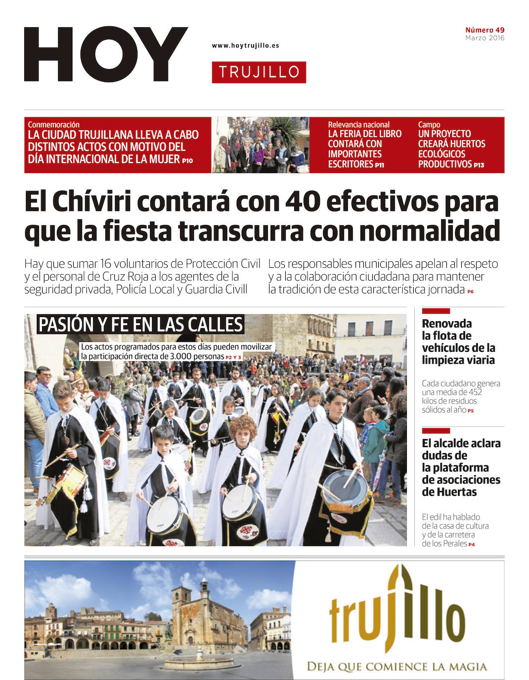 Fotos: Un recorrido por las 100 portadas de HOY TRUJILLO