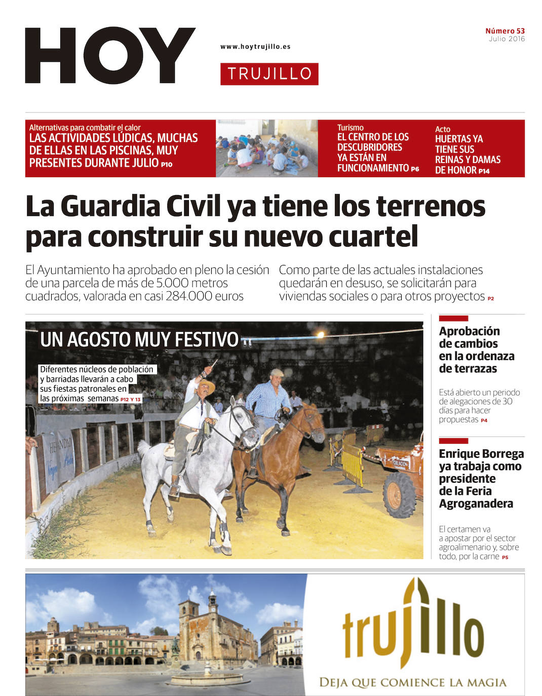 Fotos: Un recorrido por las 100 portadas de HOY TRUJILLO