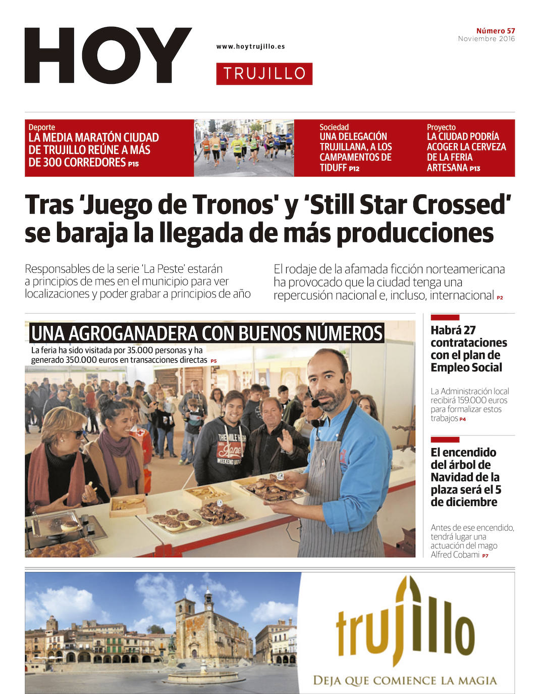 Fotos: Un recorrido por las 100 portadas de HOY TRUJILLO