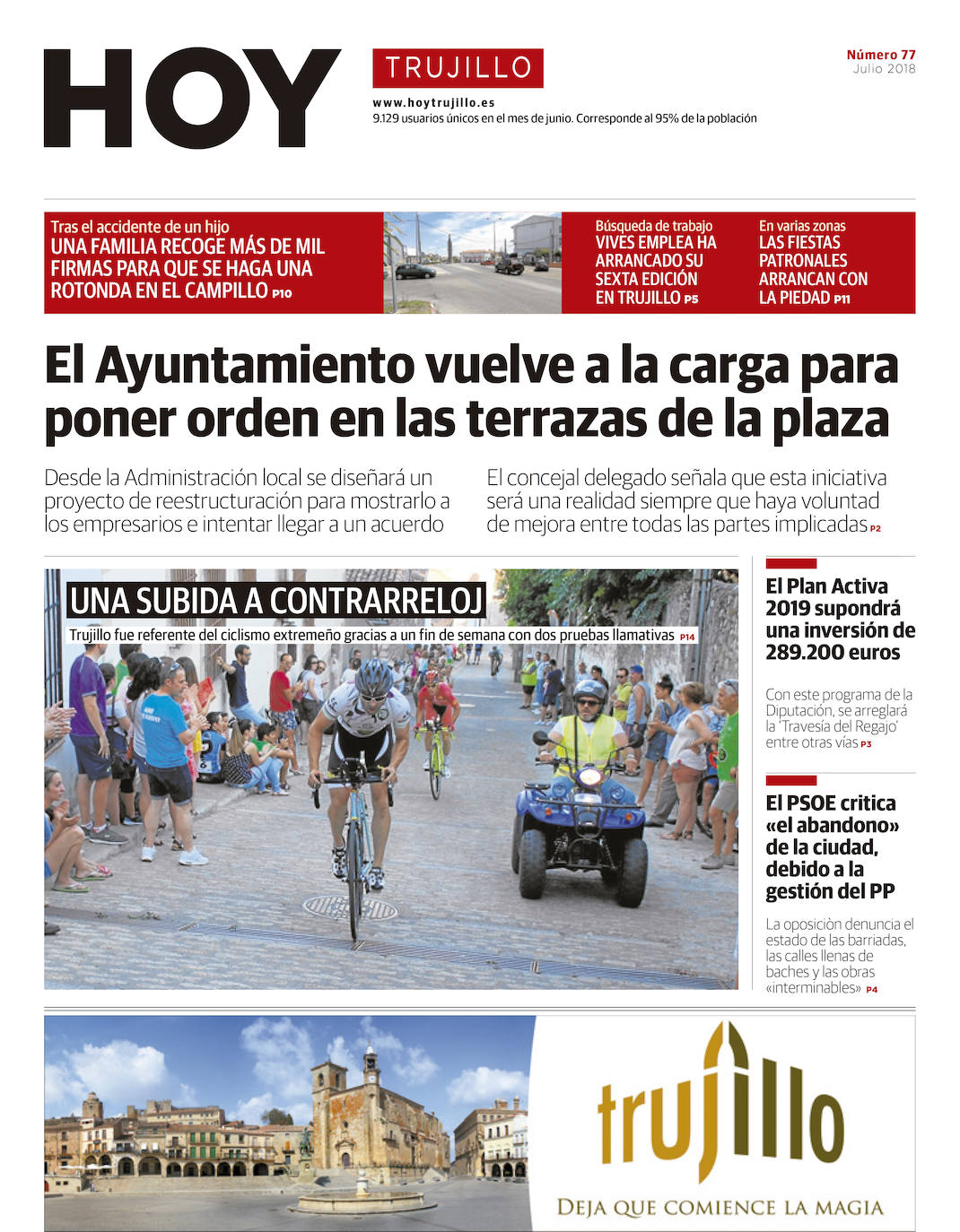 Fotos: Un recorrido por las 100 portadas de HOY TRUJILLO