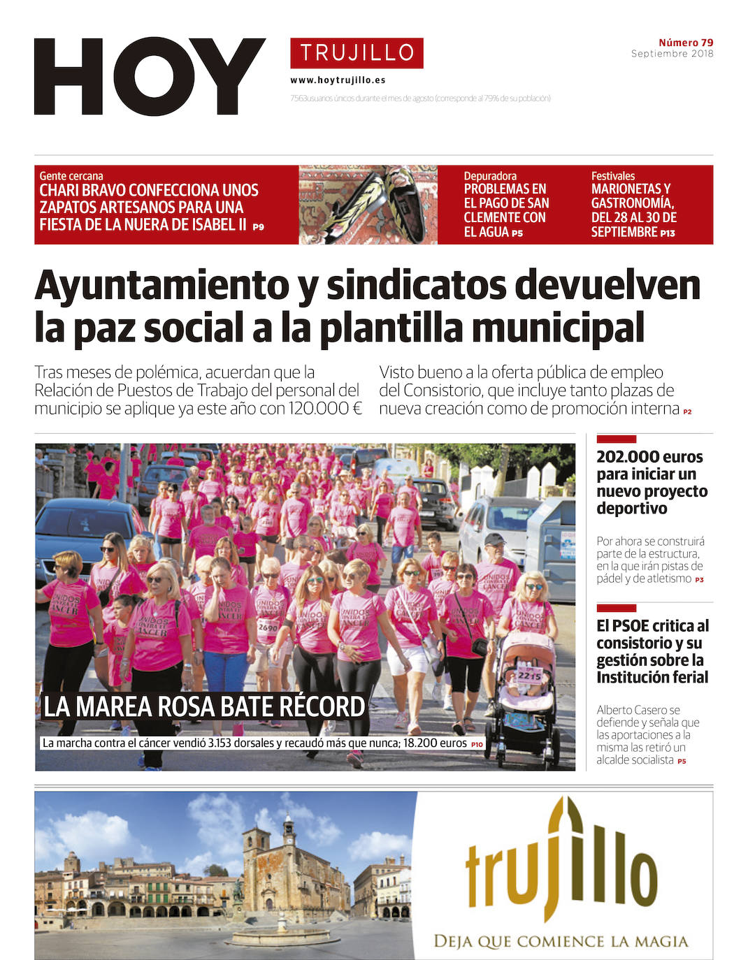 Fotos: Un recorrido por las 100 portadas de HOY TRUJILLO