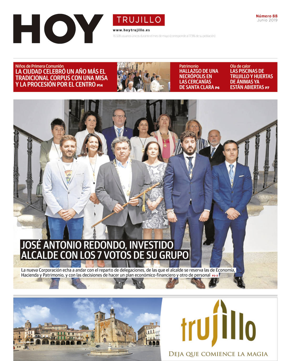 Fotos: Un recorrido por las 100 portadas de HOY TRUJILLO