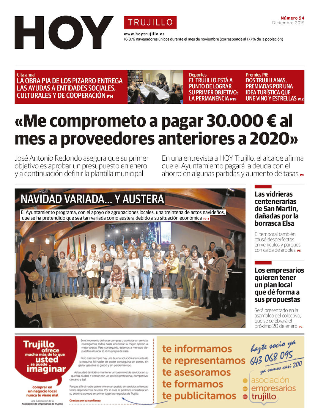 Fotos: Un recorrido por las 100 portadas de HOY TRUJILLO